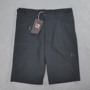 Flylow Deckard Shorts Mens XL Black Mountain Bike 13.5 Inch Quick Dry Pockets